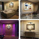 FrameGlow - Trådløs billedlampe med justerbar lysstyrke og fjernbetjening