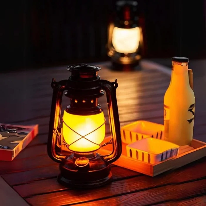FlamaGlow – Genopladelig LED-lanterne til pålidelig udendørsbelysning