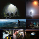 HaloBeam – LED pandelampe med justerbare lysniveauer og vandtæt design