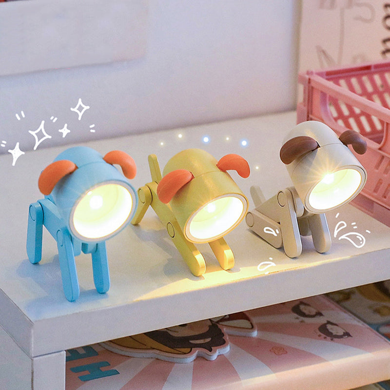 LightPals - Mini foldbar skrivebordslampe i hunde og hjorteform