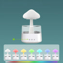 CloudMist - Regnsky luftfugter natlampe med justerbar regndråbe og timer