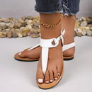 Brianna - Skridsikre sandaler med T rem og justerbar spændelukning