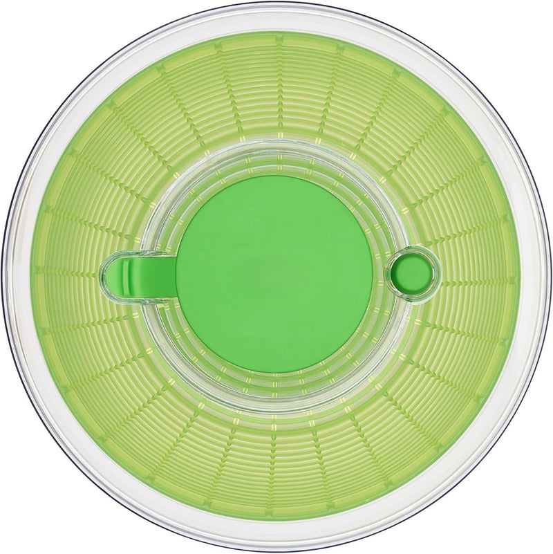 SpinTide – Salatslynge med integreret afløb og transparent skåldesign