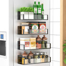 SpiceHaven – Magnetisk opbevaringssæt med fire niveauer og elegant pladsbesparende design