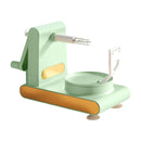 GlideTurn - Håndsvingsskræller til frugt og grøntsager med bordmontering