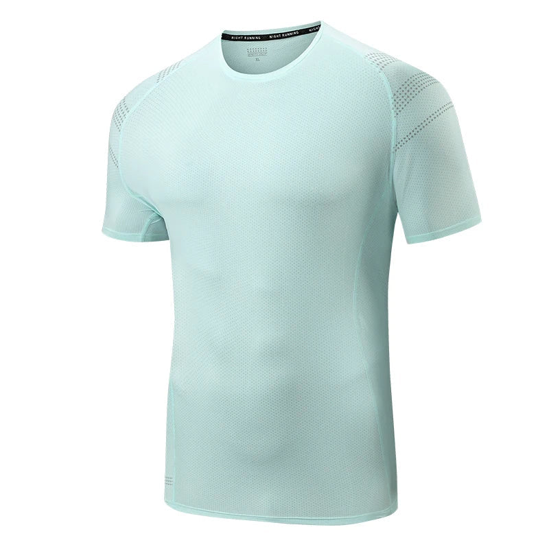 Milo - Figursyet T-shirt med korte ærmer og rund hals