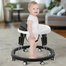 RoundSteps – Multifunktionel baby walker med cirkulær ramme og foldbart design