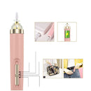 NailMuse - 5 i 1 elektrisk neglelakeringsmaskine med indbygget lys og udskiftelige hoveder