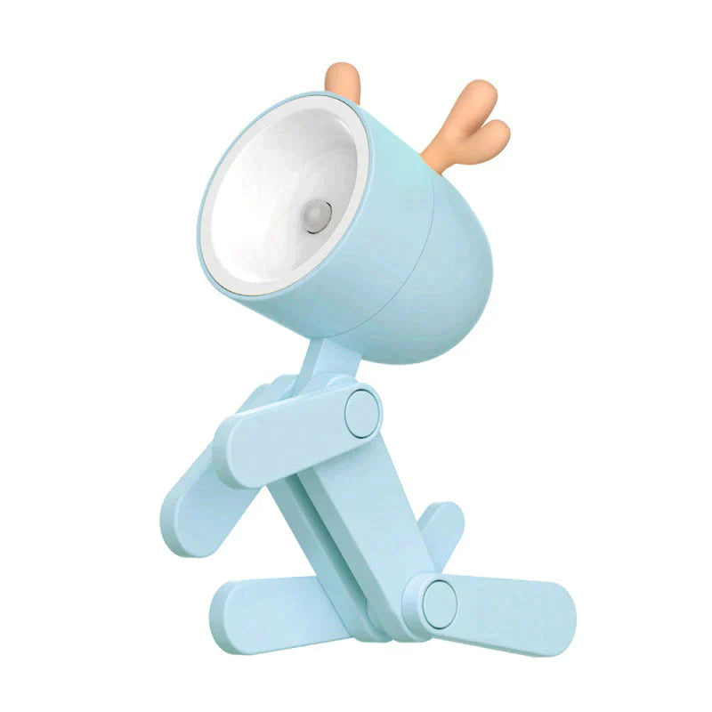 LightPals - Mini foldbar skrivebordslampe i hunde og hjorteform