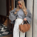 Serena - Afslappet Mulepose med Skulderrem med Sikker Lukning