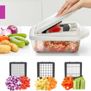 ChopNest – 10 i 1 grøntsagsskærer med indbygget opbevaringsbeholder