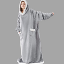 CozyBliss| Oversize 2-i-1 tæppe med hætte