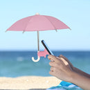 ShadeGuard – Mini parasol til smartphones med kraftig sugekop og vejrbeskyttelse