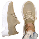 Aria - Chunky Smutte På Sneakers med ankelhøjt design