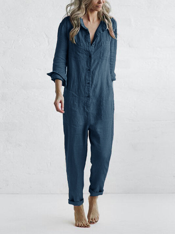 Riley - Langærmet Jumpsuit