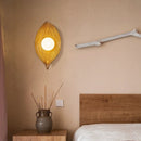 LeafGlow - Bladinspireret LED-væglampe til hyggeligt interiør