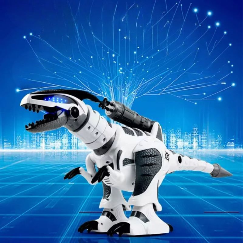 RexiBot – Realistisk gående dinosaurrobot med fjernbetjening og lydeffekter