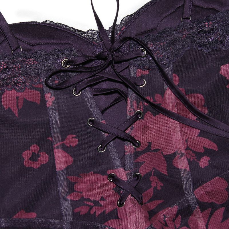 Noemi – Blomsterprintet maxikjole med justerbare stropper og ærmeløst design