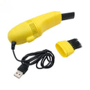 SpotSweep – Mini USB støvsuger med dobbelte dyser og kompakt design