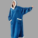 CozyBliss| Oversize 2-i-1 tæppe med hætte