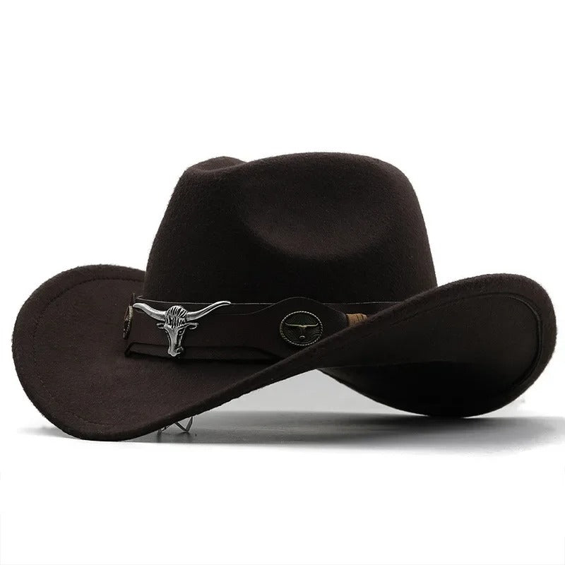 Jamie – Stilfuld hat med tyrespændestrop for et fedt look