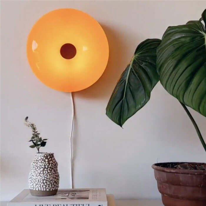 GlowRing – Donut væglampe og bordlampe med berøringsstyret lysstyrke