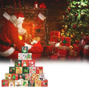 AdventGaveæsker med 24 dages julekalender