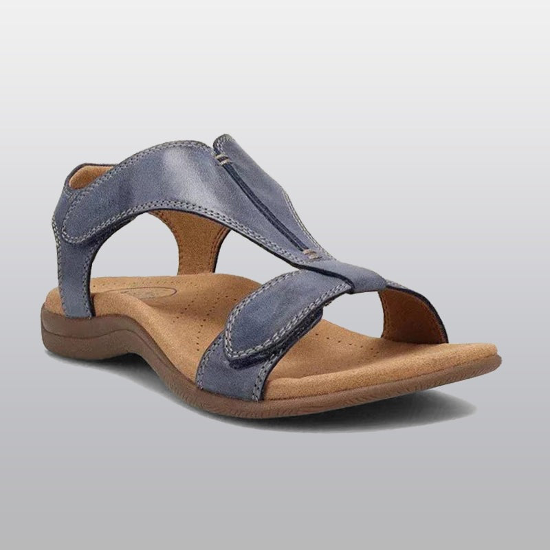 Martha - Moderne sandal med justerbar krog og skjoldrem