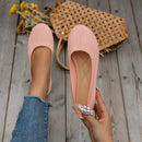 Mila – Slip-on sko med rundet tå og slidstærk blød indersål