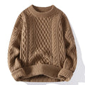Emma – Oversized sweater med rund hals og ribkanter