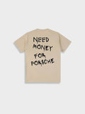 Zoe – Printet let T-shirt med rund hals og korte ærmer