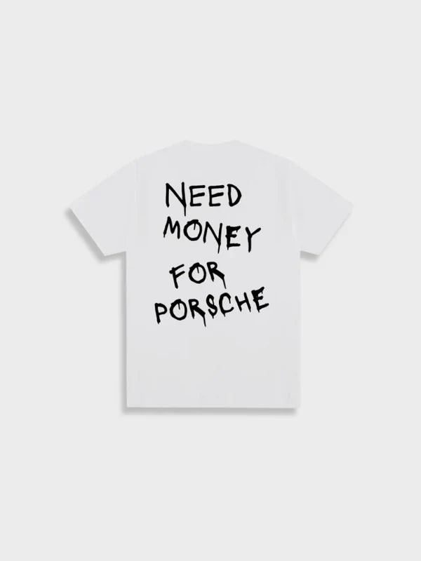Zoe – Printet let T-shirt med rund hals og korte ærmer