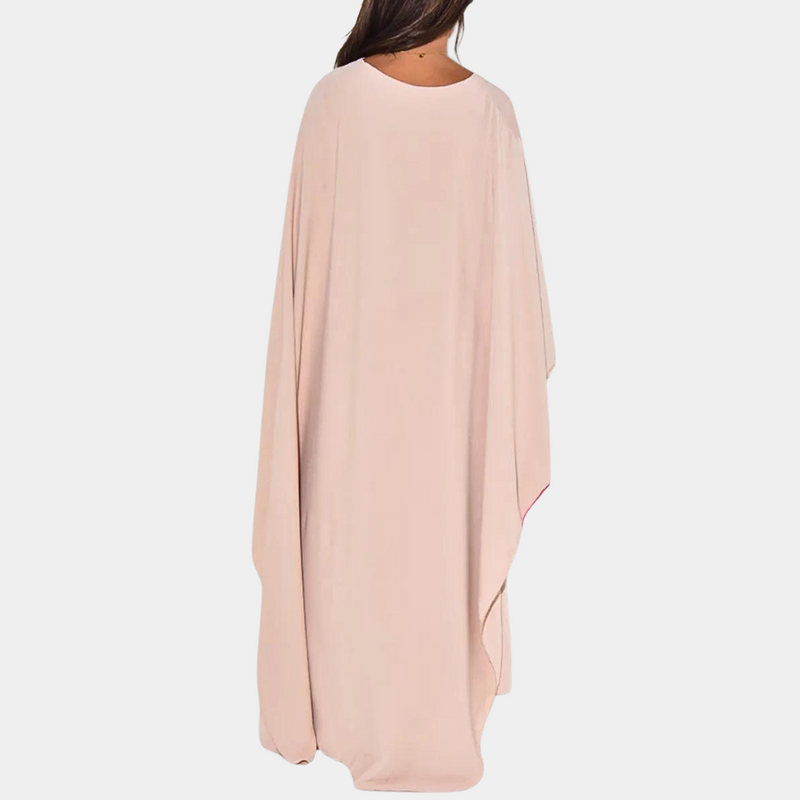 Graciela – Elegant maxikjole med flagrende silhuet og brede lange ærmer