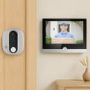 SecureVista – Trådfri Dørklokke med Klar Bred Vinkel og Night Vision