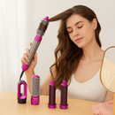 StyleEase – 5-i-1 Hårværktøj med Multifunktionel Føntørrer og Tilbehør