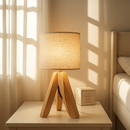 GlowLinen - Moderne Bordlampe med Blødt Lys til Hjemmet