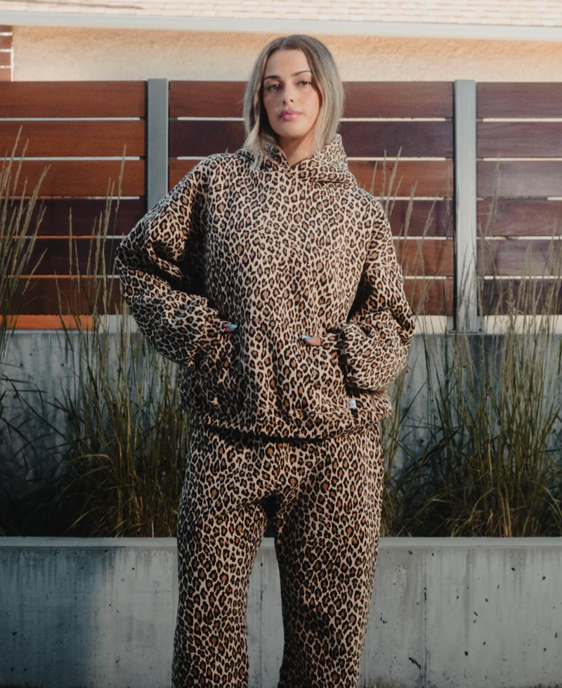 Luca - sweatshirt med trykt design og afslappet pasform