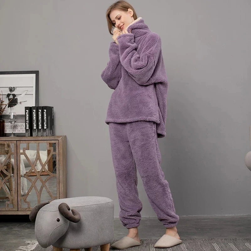 Noah - Pyjamasæt med afslappet pasform og elastik i taljen