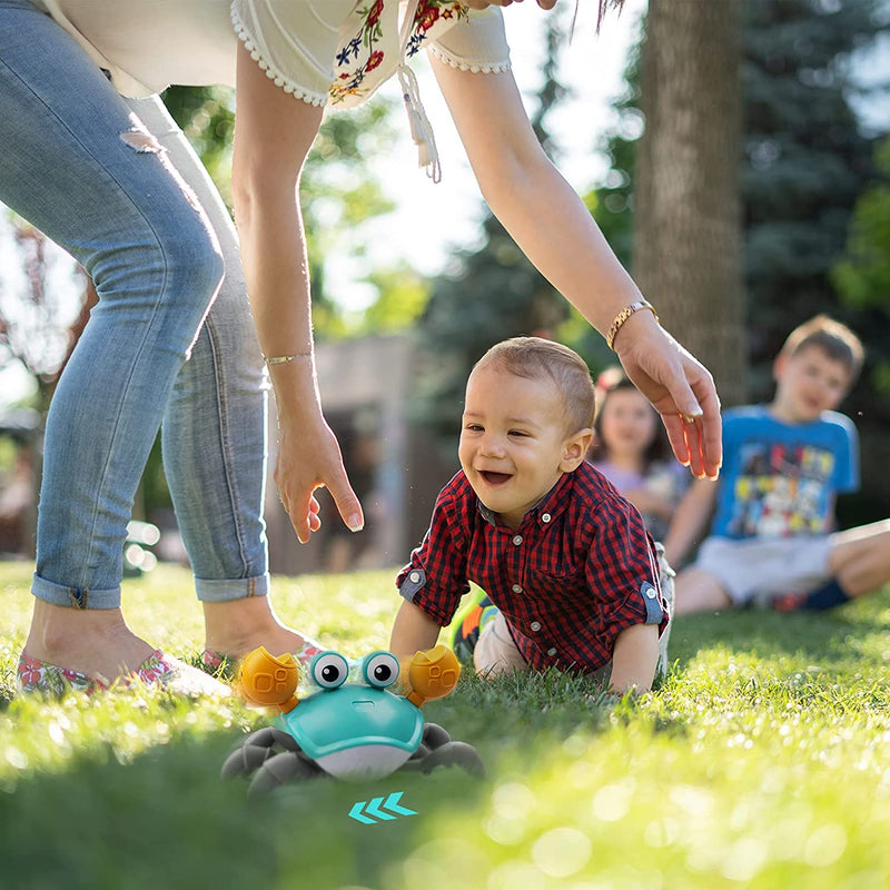 TinyDash – Genopladelig krybende krabbe med bevægelsesdetektion og Lys