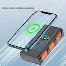 EcoCharge – Bærbar power bank med flere udgangsporte og soldrevet