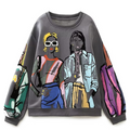 Cora – Langærmet sweatshirt med rund hals og loose fit design