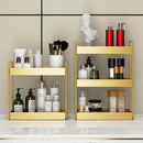 SleekStorage - Elegant guld-organizer til moderne og klassisk indretning
