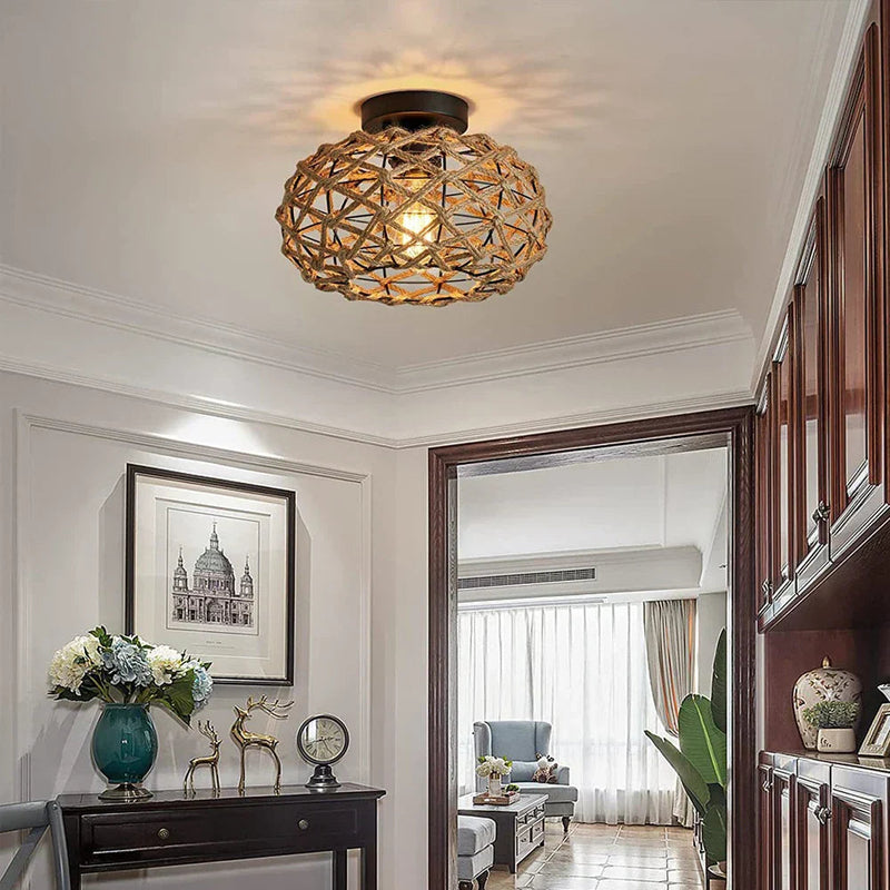 AuraRetro – Retro Loftlampe med Elegant Varm Glød