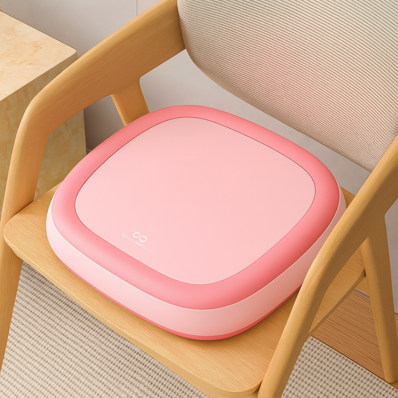 PostureEase - Ergonomisk Memory Foam Sædepude til Daglig Komfort