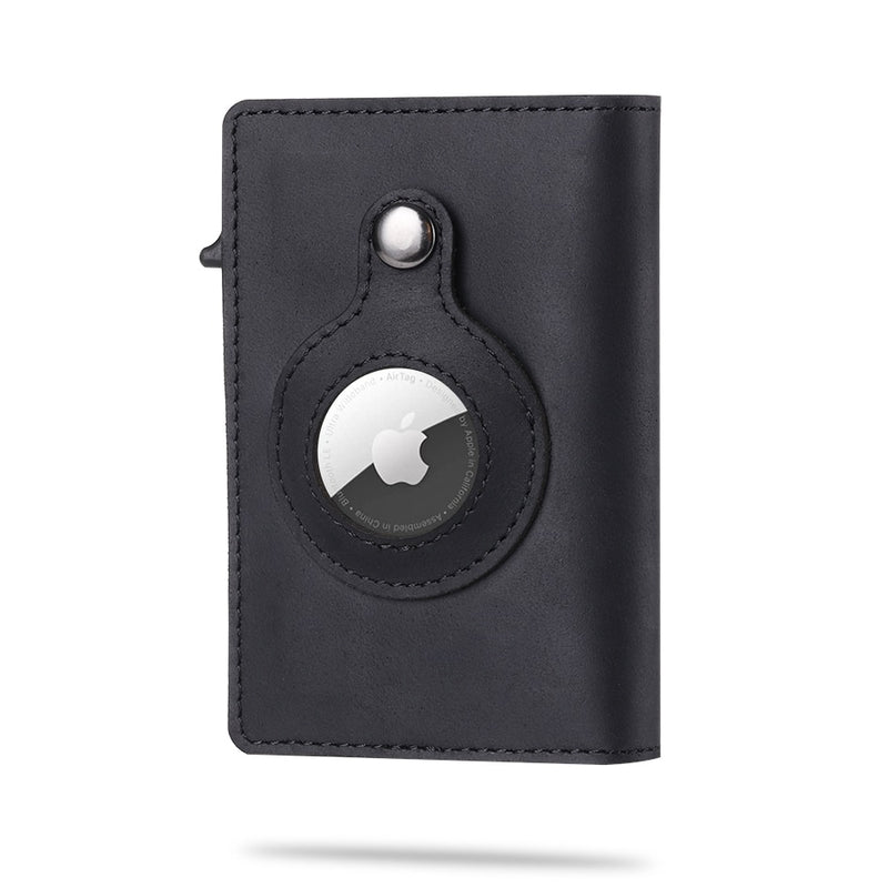 GripFold – Airtag slot slim wallet med kortorganiseringslayout