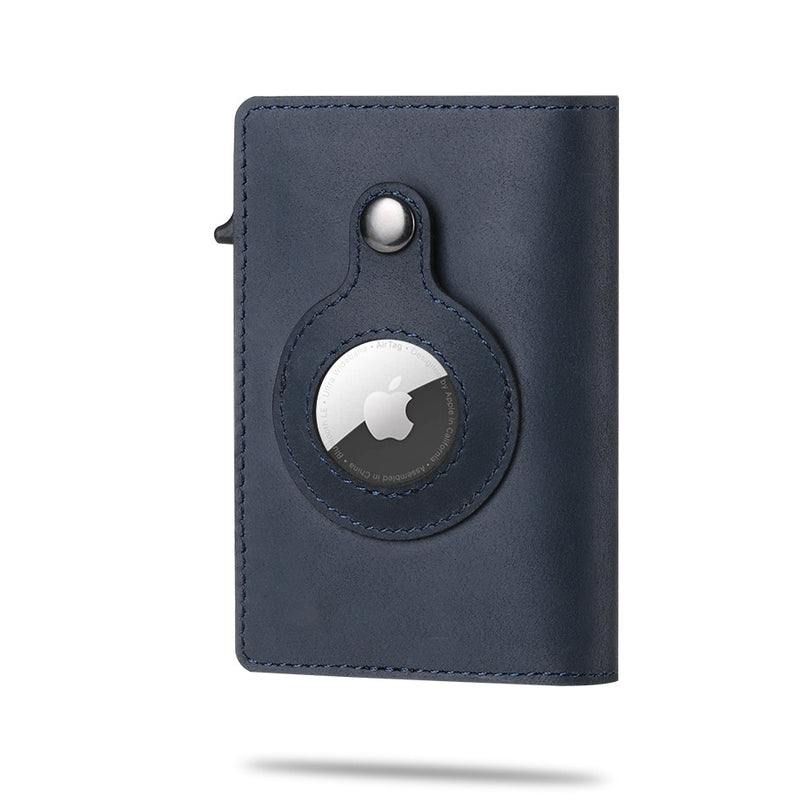 GripFold – Airtag slot slim wallet med kortorganiseringslayout