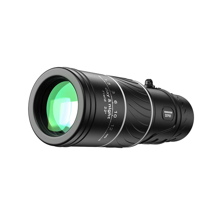 ViewScope - 16x52 bærbart håndholdt teleskop med 10x zoom og justerbar øjekop