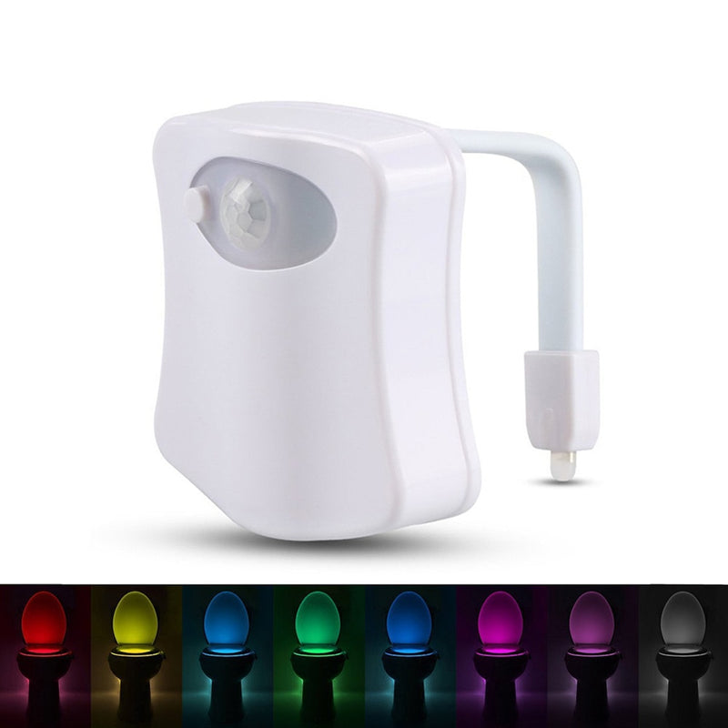 LumiSeat – LED toiletlys med bevægelsesregistrering og farvetilstande