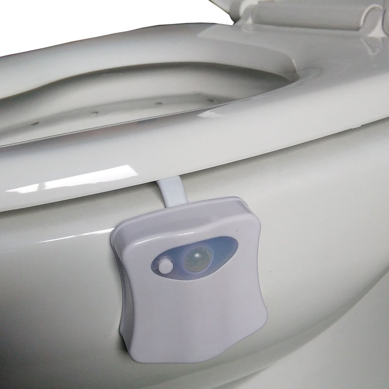 LumiSeat – LED toiletlys med bevægelsesregistrering og farvetilstande