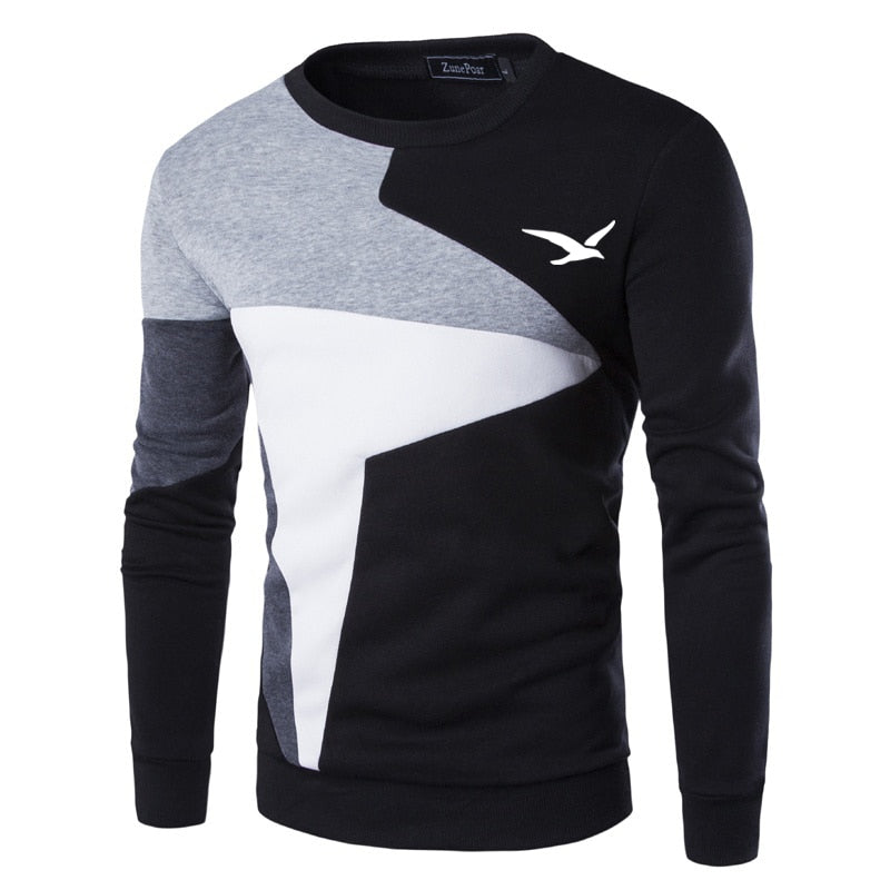 Dsouza – Elegante slank fit sweater med lange ærmer og rund hals